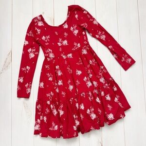 WDW Omi Jo Wild Rose Floral Empire Dress